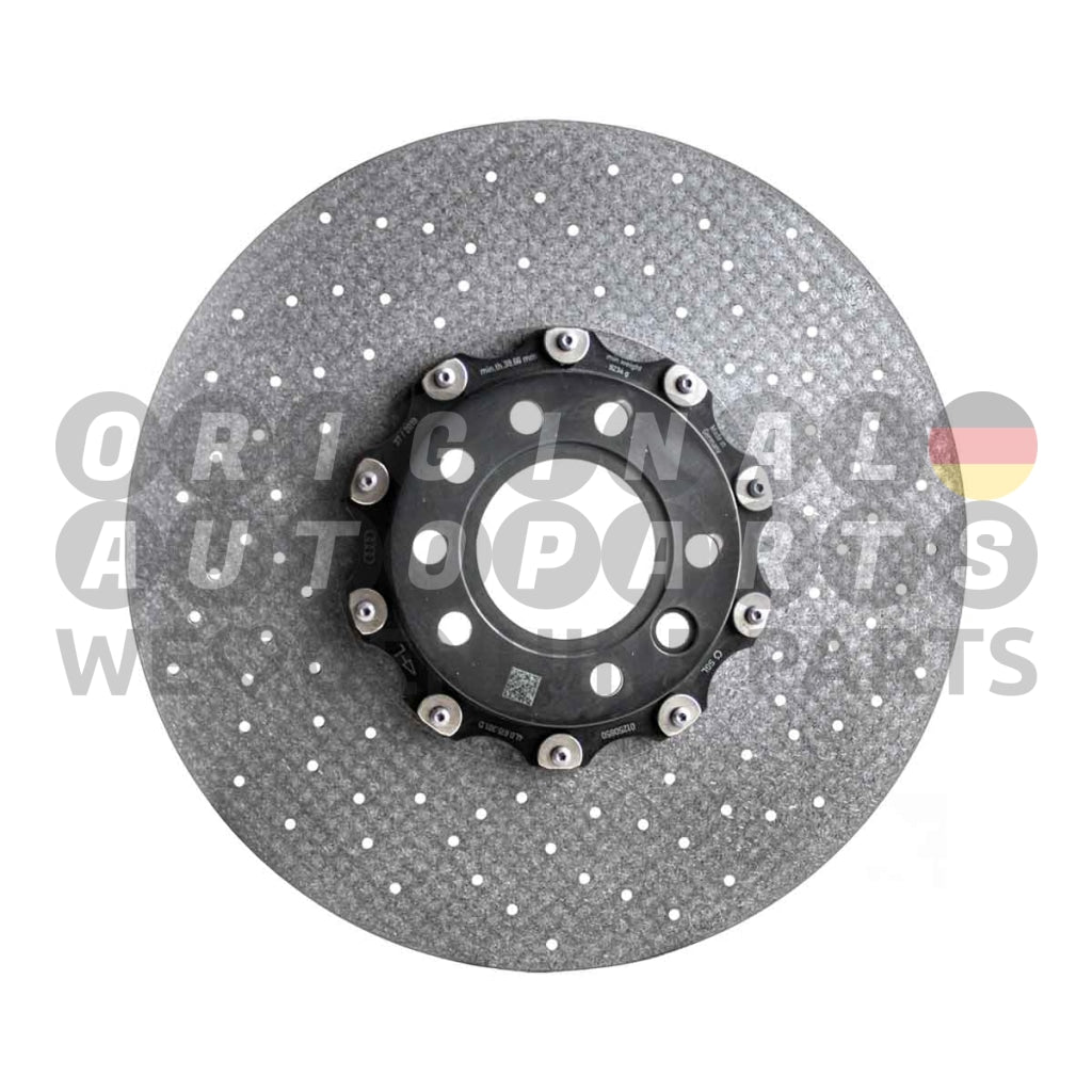 Genuine VW Audi BRAKE DISC ROTOR Carbon Ceramic 420x40mm Q7 (4L) 2007-2015 4L0615301D